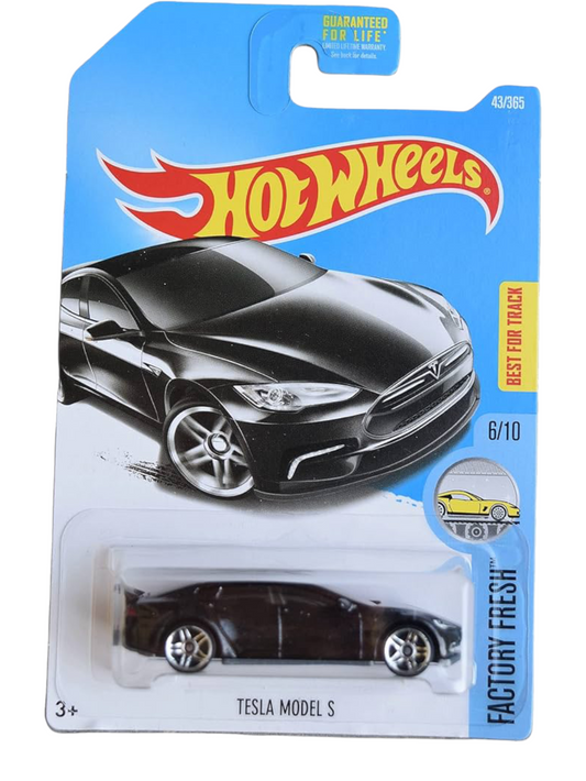 HotWheels Tesla Model S Imported Mainline 1:64 Scale