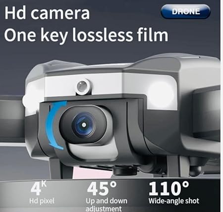 J2 Drone 360° Obstacle Avoidance Cool Lighting , Electric Adjustment Camera High Definition Aircraft Model