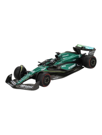 Mini GT Aston Martin amr24#18 2024 bahrain gp lance stroll code-1001 1:64 Scale