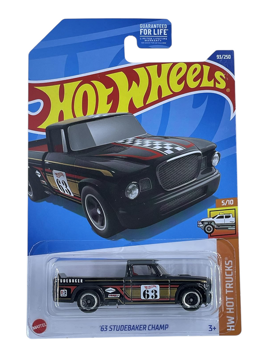 Hotwheels 63 Studebaker Champ Imported Mainline 1:64 Scale HCT51-M7C8