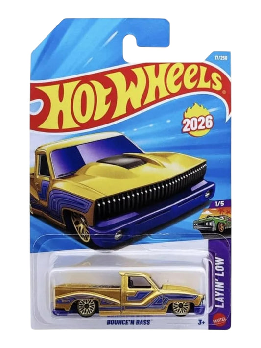 Hotwheels bounce'n bass imported mainline 1:64 Scale
