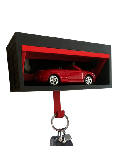 Car garage keychain holder storage