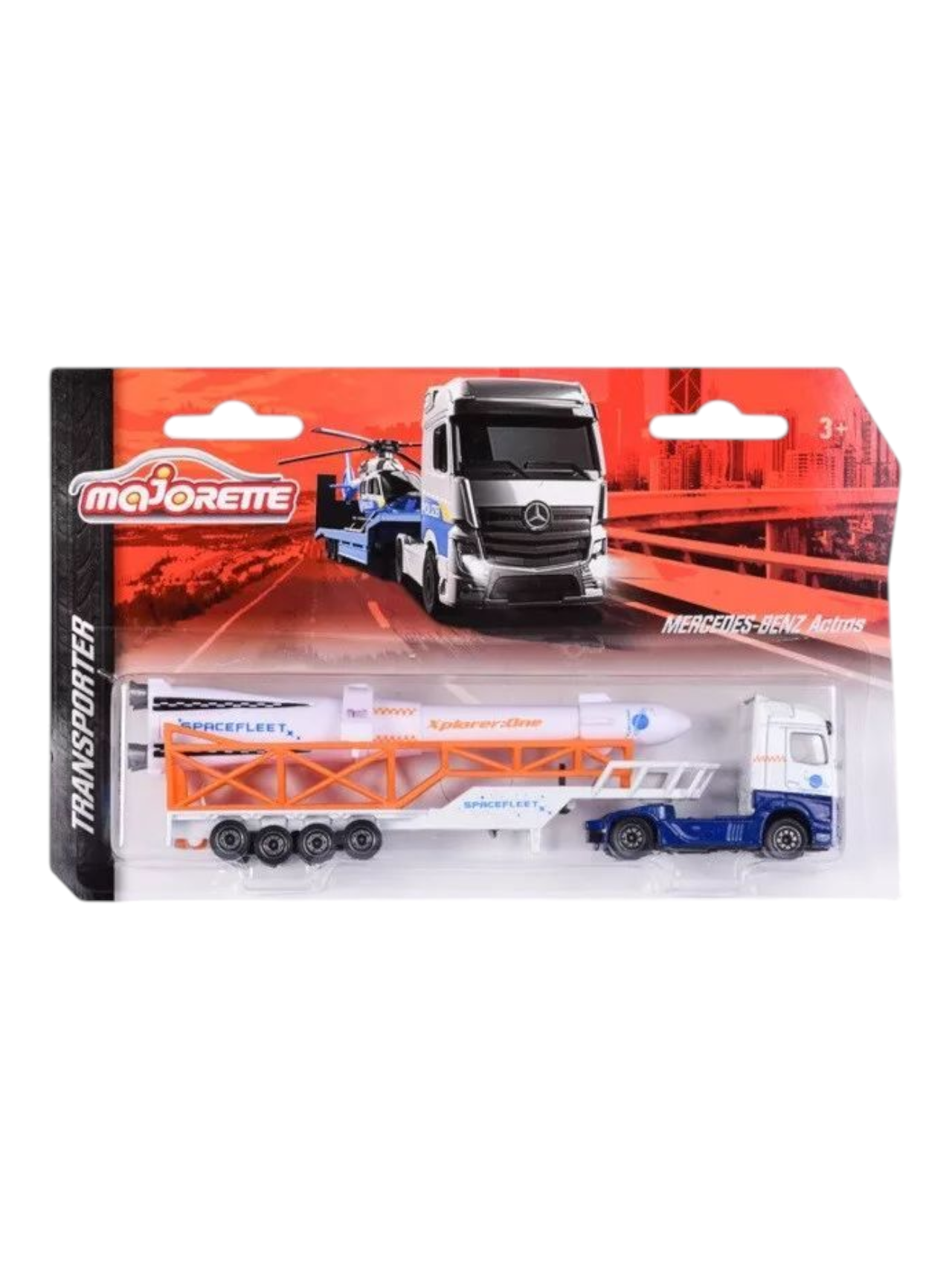 Majorette Transporter Mercedes -Benz Actros (SpaceFleet)