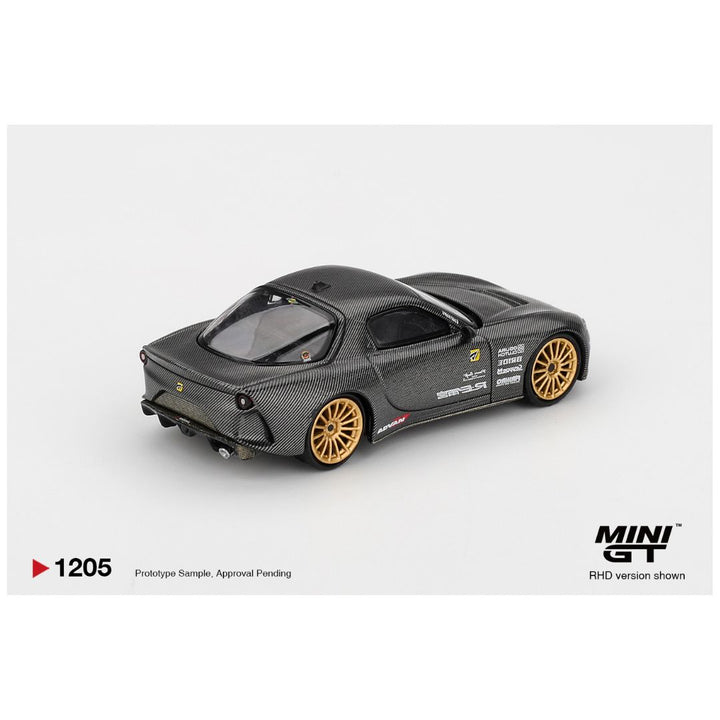 Mini GT #1205: Mazda RX-7 RE-Amemiya Matsukiyo KOKU 3 Rotor NA-7 TAS 2025 Best Tuned Car Award Imported 1:64 Scale