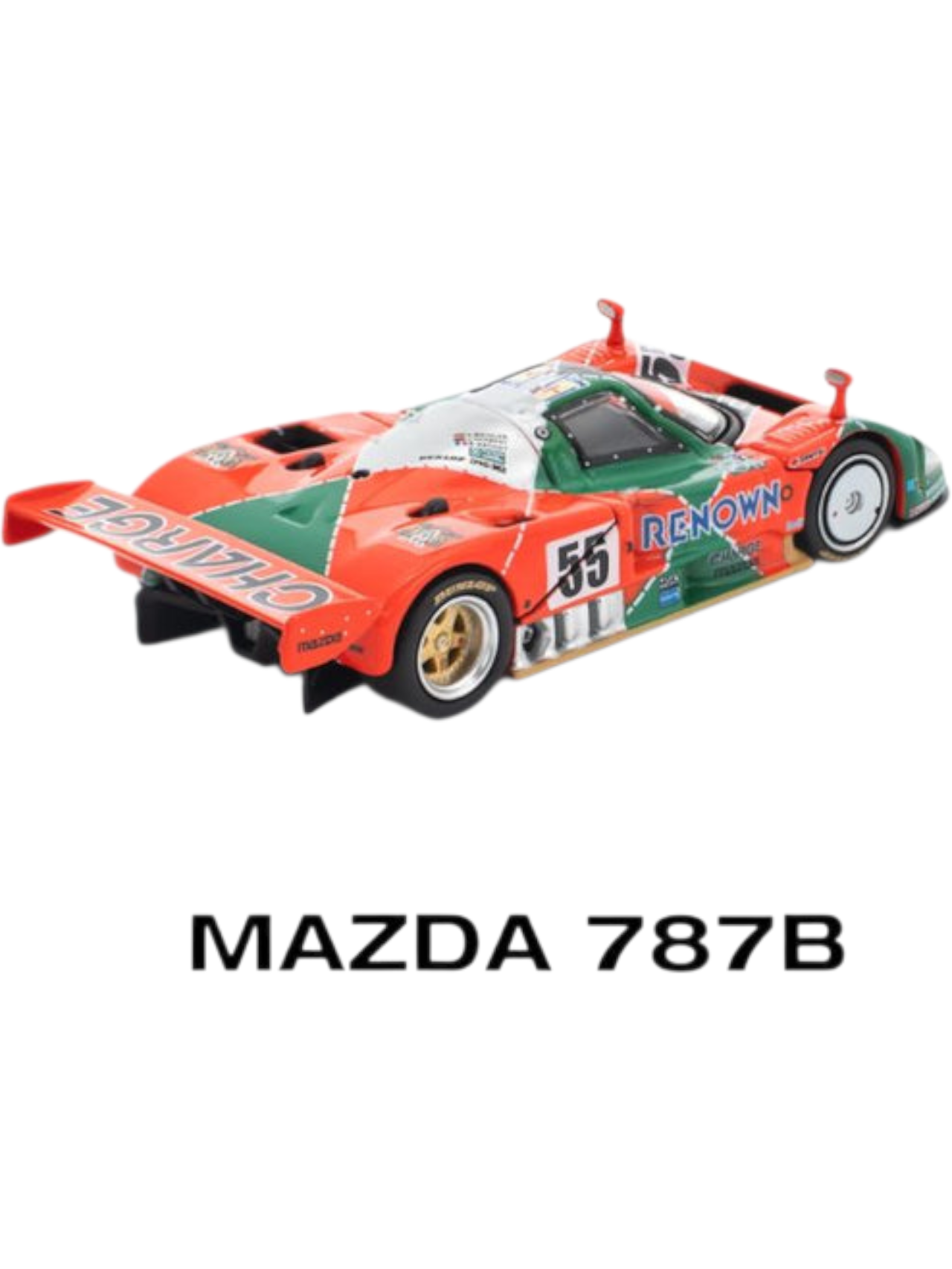 Pop Race #301: Mazda 787B 1991 Le-Mans 24h Winner 1:64 Scale