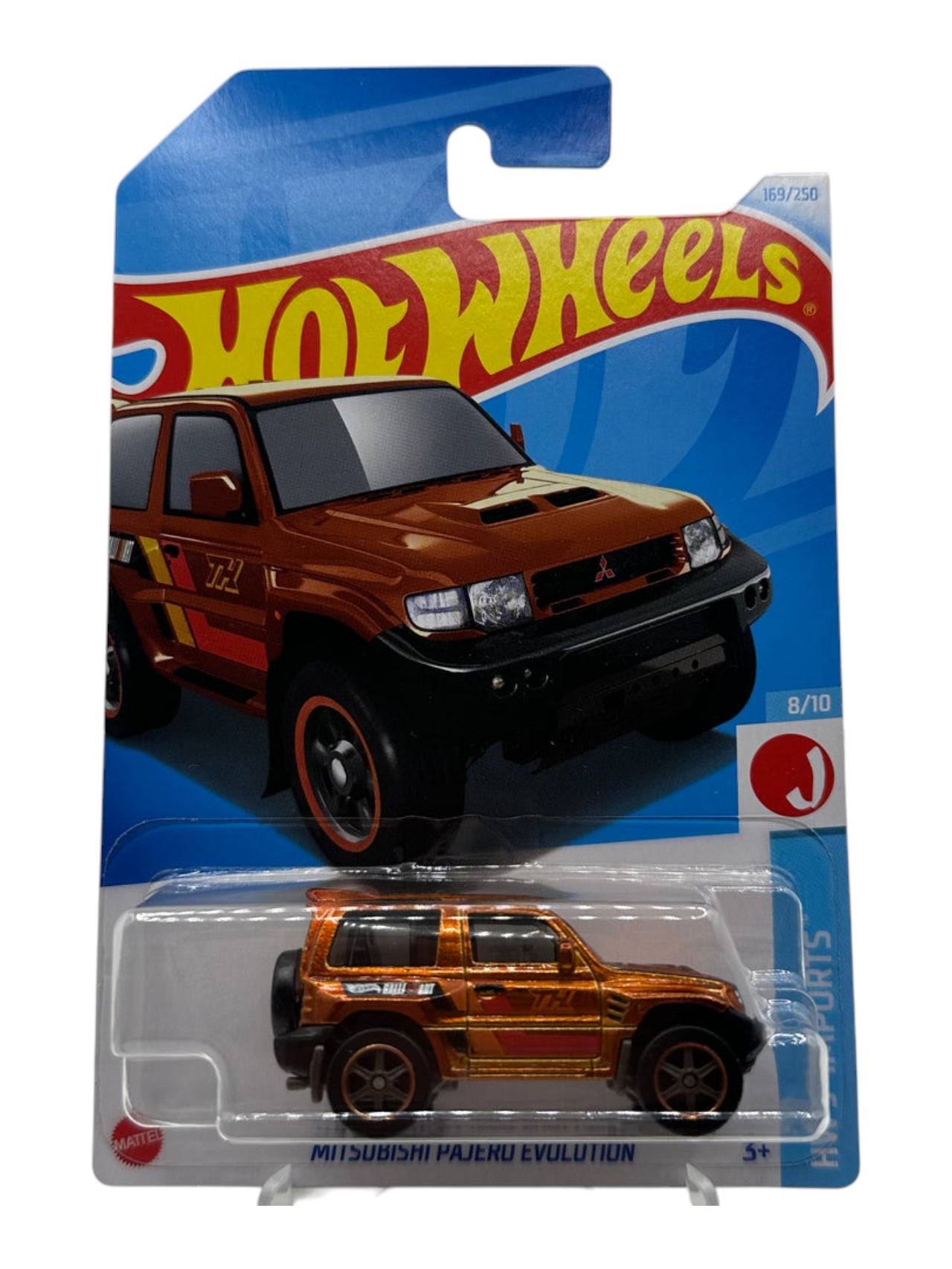 Hotwheel "Mitsubishi Pajero Evolution Imported 1:64 Scale With Protector ( Super Tresthunt )