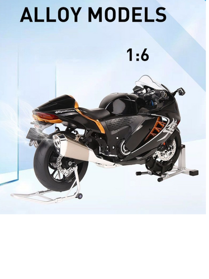 Suzuki Hayabusa GSX-1300 R Alloy Model 1:6 Scale (Colour -Black)
