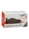 Hotwheels id nissar silvia (s14) drift 1:64 Scale