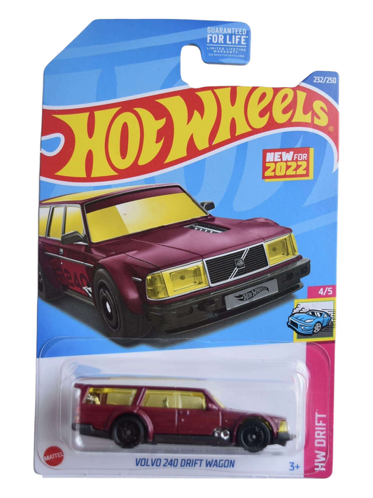 HotWheels Volvo 240 Drift Wagon Imported Mainline 1:64 Scale