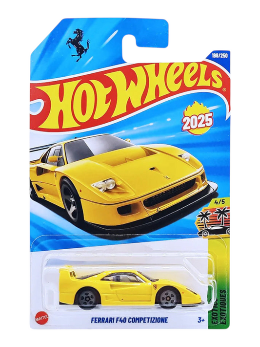 HotWheels Ferrari F40 Competizione Imported Mainline 1:64 Scale