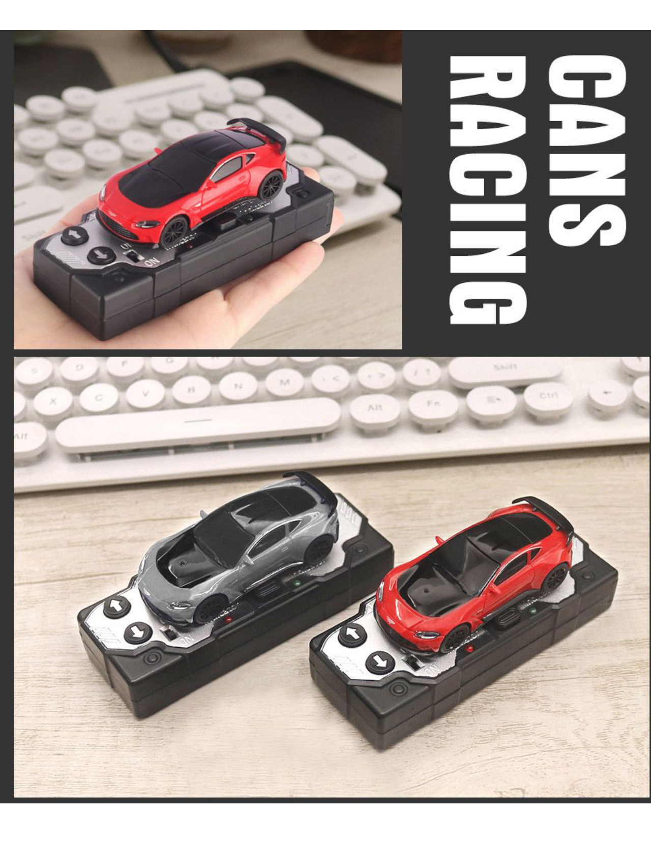 Aston Martin 2022 V12 Vantage 1:60 Scale Remote Control (RC)
