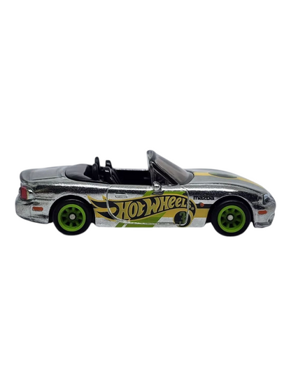 HotWheels 2025 Zamac Edition 2004 Mazda Mazdaspeed Miata imported premium 1:64 Scale (With Protector)