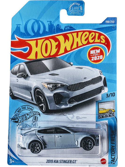 HotWheels 2019 KIA Stinger GT Imported Mainline 1:64 Scale GHF02-M7C6