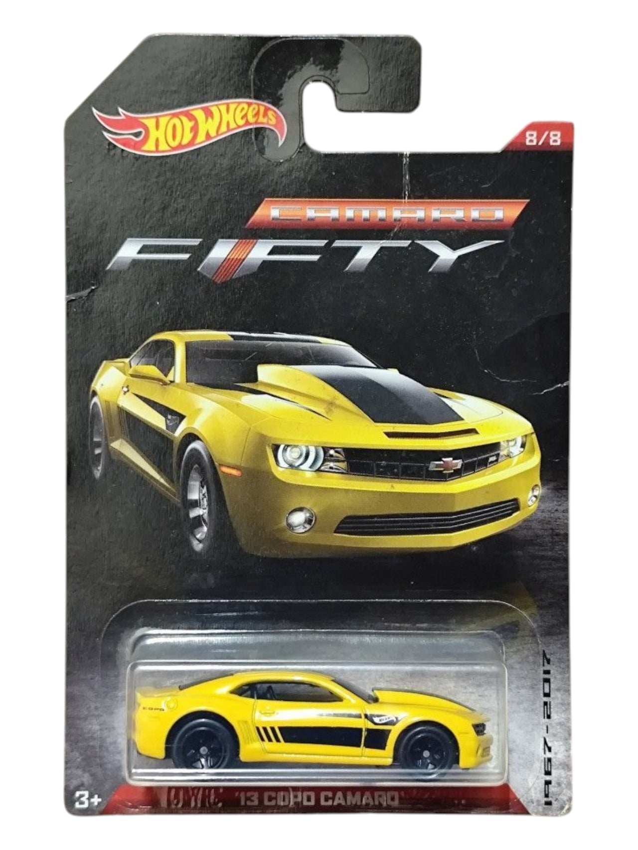 Hotwheels 13 copo Camaro imported card art mainline 1:64 Scale