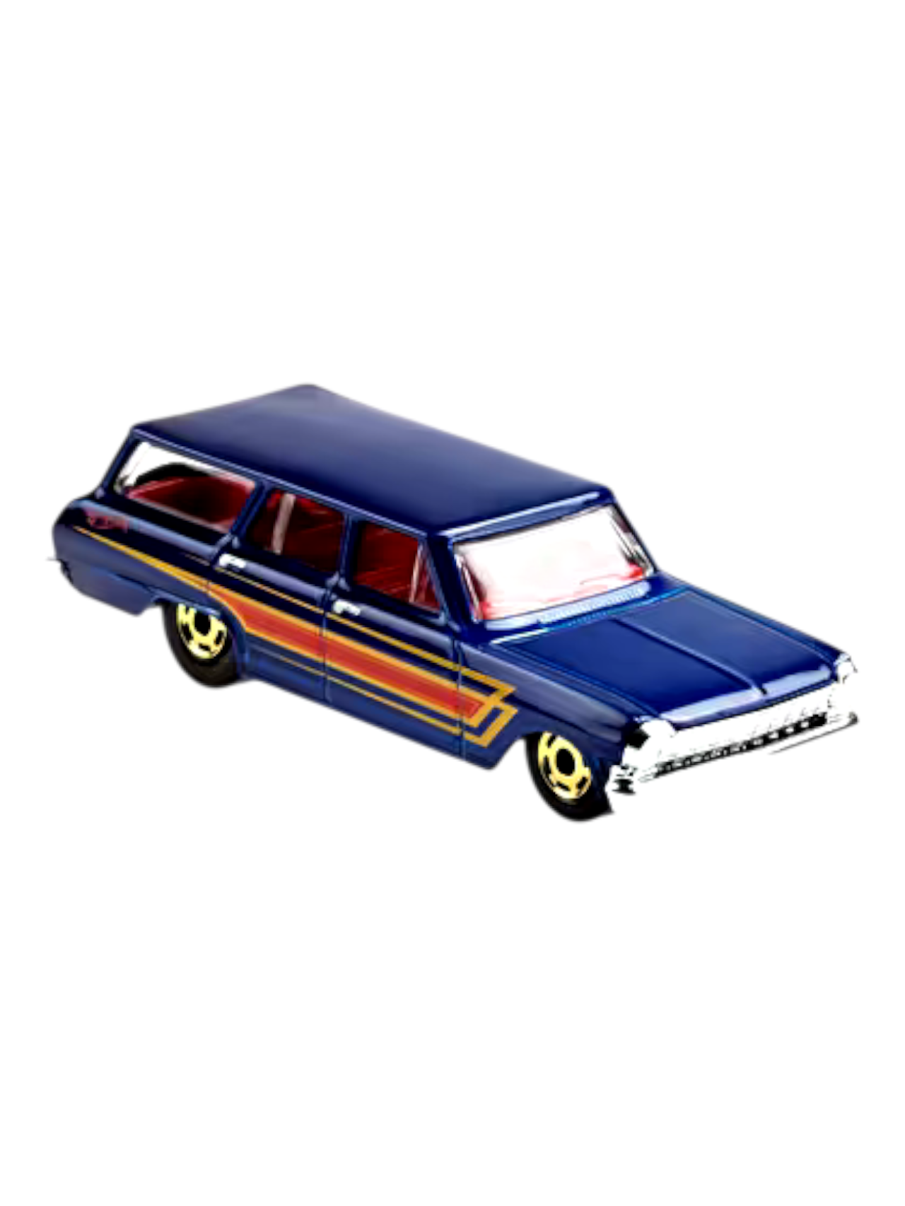 Hotwheels '64 Chevy Nova Wagon Card Art Imported Mainline 1:64 Scale