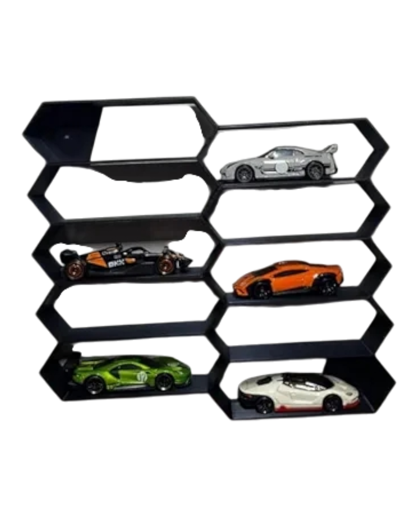 Hotwheels 10 rack car storage case