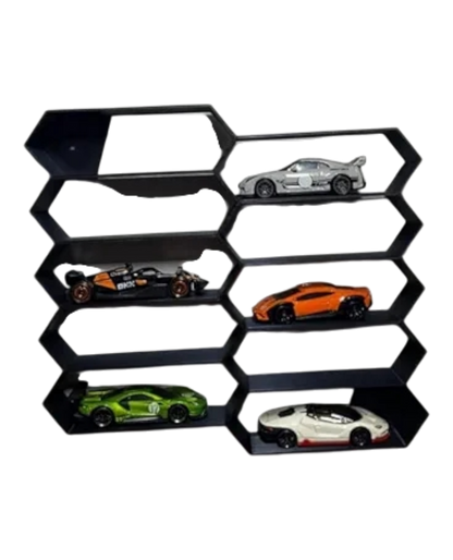 Hotwheels 10 rack car storage case