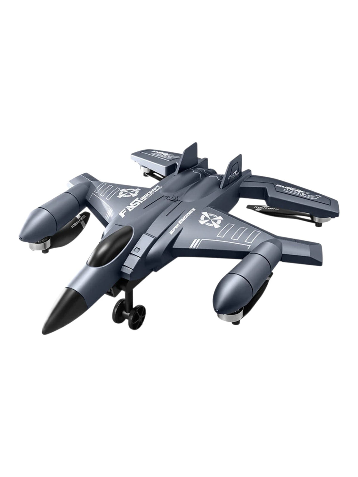 Aircraft Military Series RC remote control Fast Glider Plane Intelligent Quadcopter Flying Drone Model No. A27