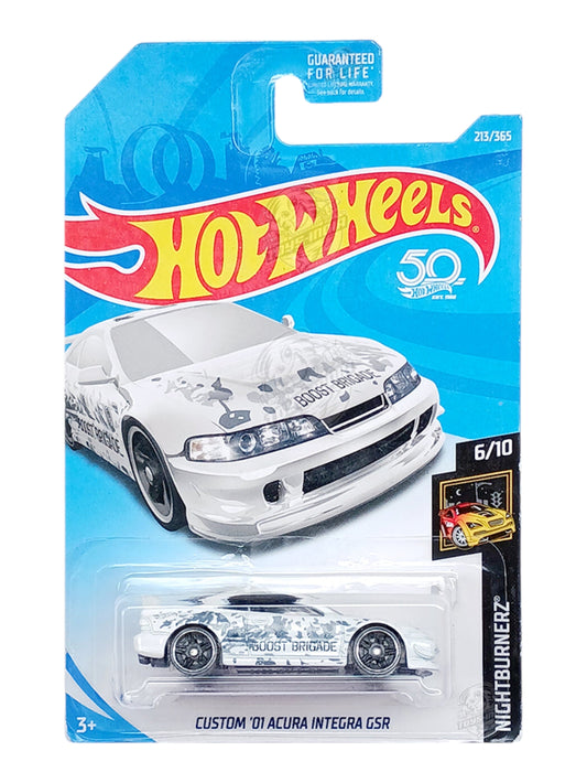 HotWheels CUSTOM 01 ACURA INTEGRA GSR Imported Mainline 1:64 Scale