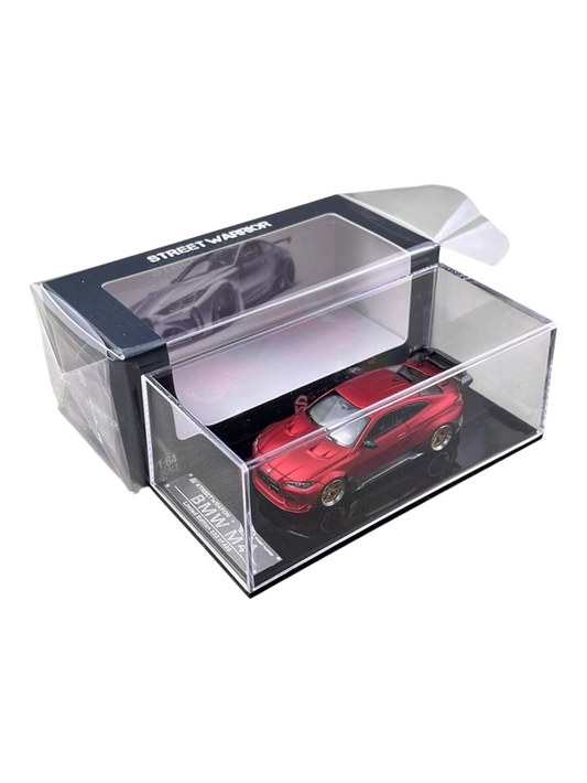 Street Warrior BMW M4 Premium Diecast 1:64 Scale (With Acrylic Case)