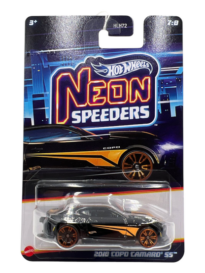 HotWheels Neon Speeders Set of 10 1:64 Scale