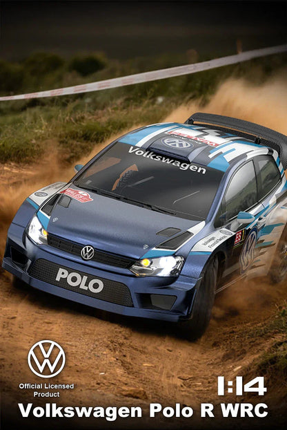 MJX RC 14304 Volkswagen Polo R WRC 2015 HYPER Go 1:14 Scale Radio Control 4WD High speed 2.4Ghz Control 3CH Remote Control