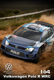 MJX RC 14304 Volkswagen Polo R WRC 2015 HYPER Go 1:14 Scale Radio Control 4WD High speed 2.4Ghz Control 3CH Remote Control