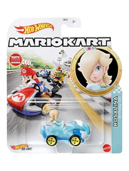HotWheels Mariokart series Rosalina Birthday Girl Imported 1:64 Scale