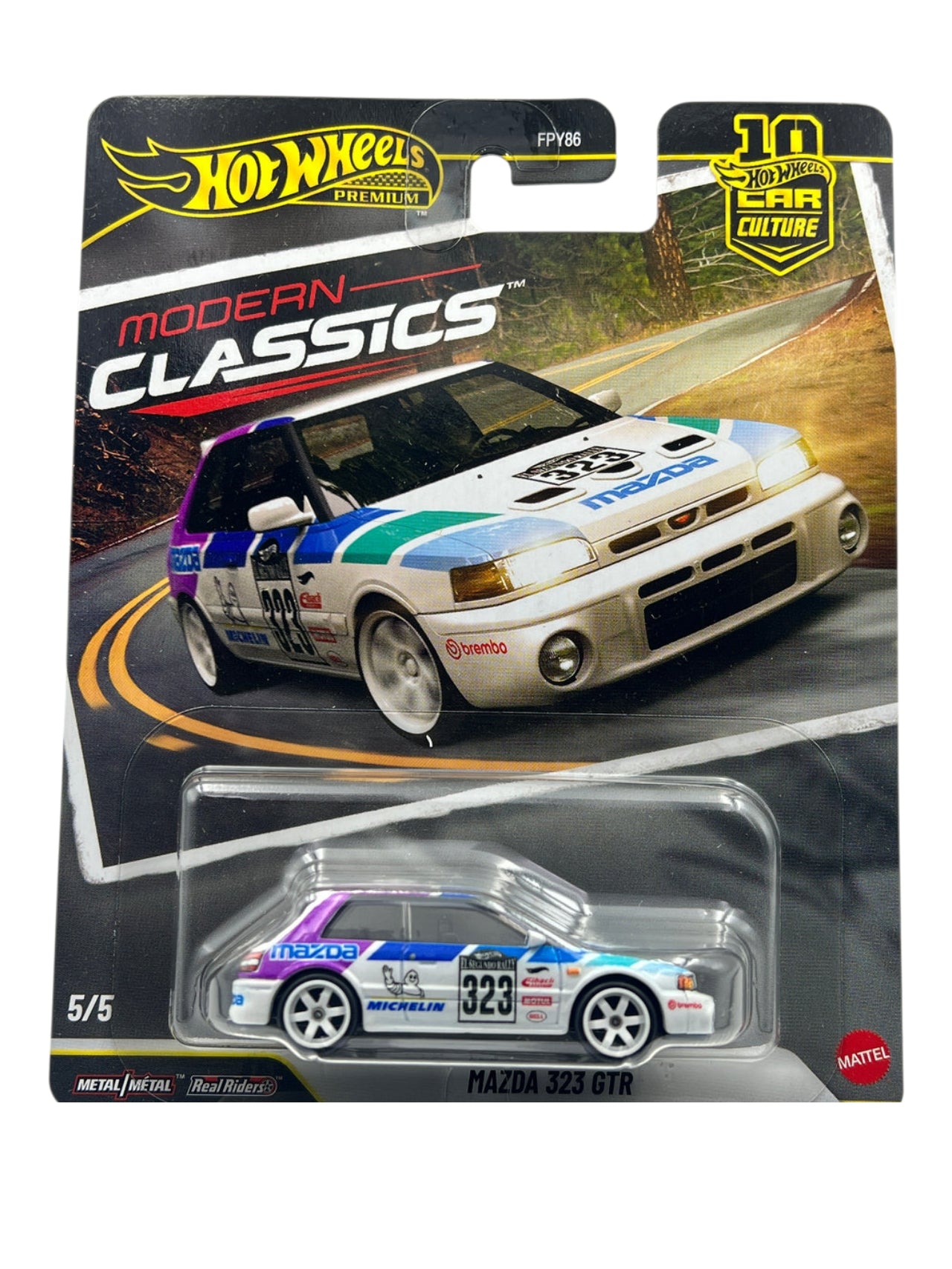 HotWheels Car Culture Modern Classics Mazda 323 GTR Imported 1:64 Scale
