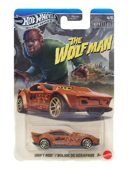 HotWheels Silver Series Monster Diecast Model Set Of 5 1:64 Scale Diecast Model