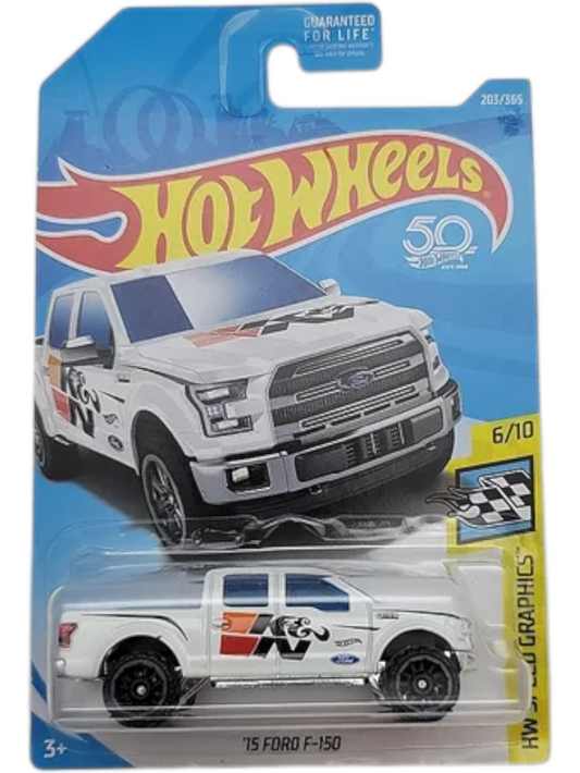 HotWheels 15 Ford-150 Imported Mainline 1:64 Scale FJY38-D7C3