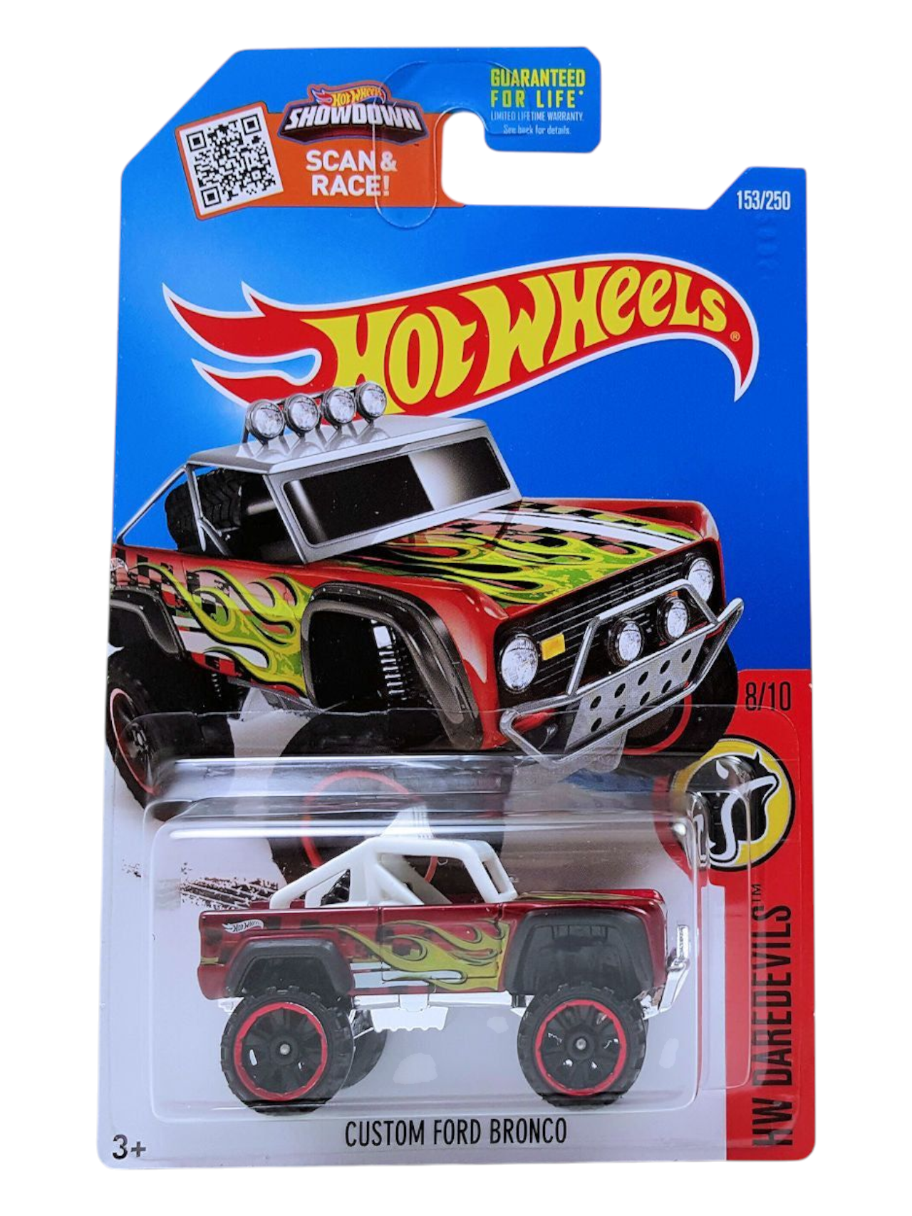 HotWheels Ford Bronco Imported Mainline 1:64 Scale