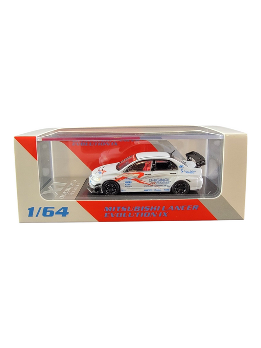CM Model Mitsubishi Lancer Evolution IX Premium Diecast 1:64 Scale (With Acrylic Case)