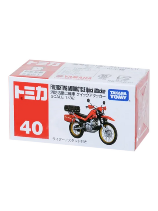 Takara Tomy Firefighting Motorcycle Quick Attacker Imported 1:64 Scale