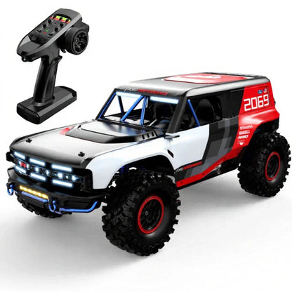 MJX H8p Ford Motor Company Bronco R Licensed 4WD RC Rock Crawler – Brushless Motor, 80A ESC, High-Speed Off-Road Remote Control Vehicle Imported 1:8 Scale