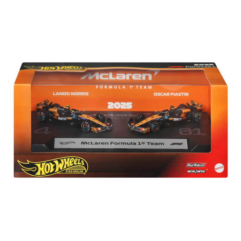 Hotwheels Premium 2025 McLaren-Formula One Team 1:64 Scale