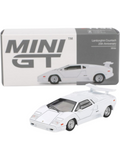 Mini GT #1134: Lamborghini Countach 25th Anniversary White 1:64 Scale