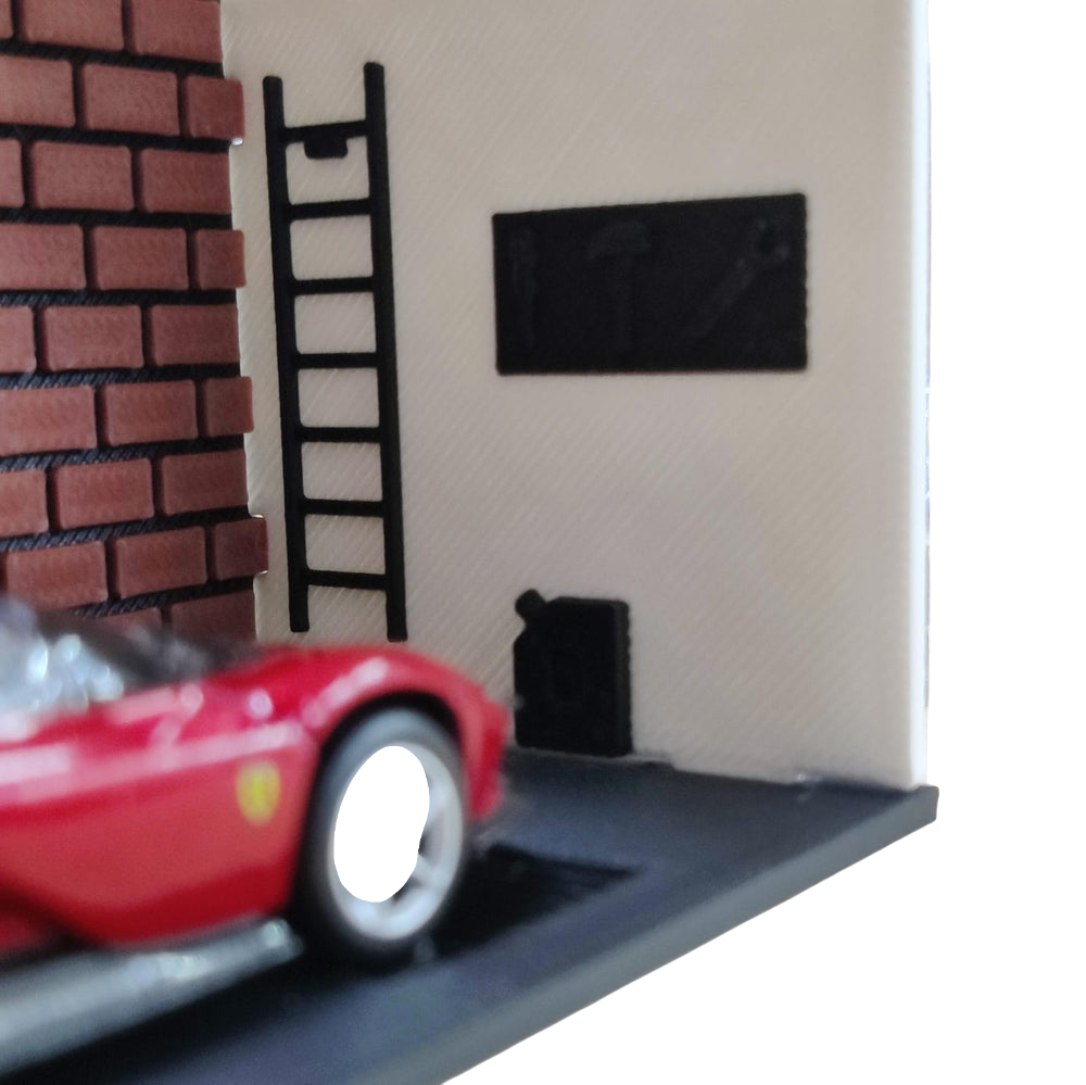Hotwheels 1:64 car storage garage