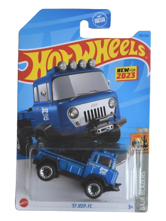 HotWheels '57 Jeep FC Imported Mainline 1:64 Scale