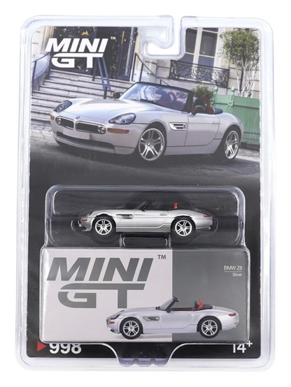 Mini GT BMW Z8 (Silver) Code-998 1:64 Scale