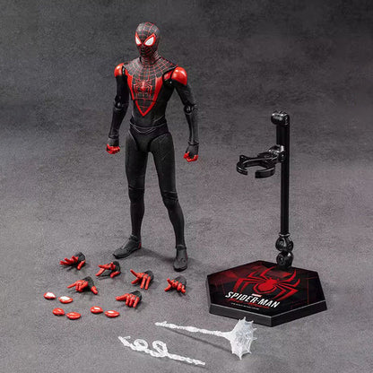 ZD Toys Action Figure Marvel (Spider-Man Miles Morales) 1:10 Scale (Code-1950-08)
