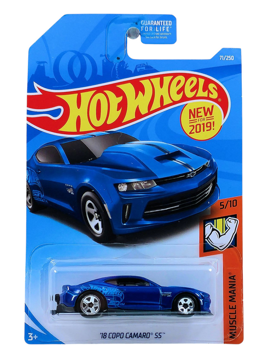 HotWheels 18 Copo Camaro SS Imported Mainline 1:64 Scale