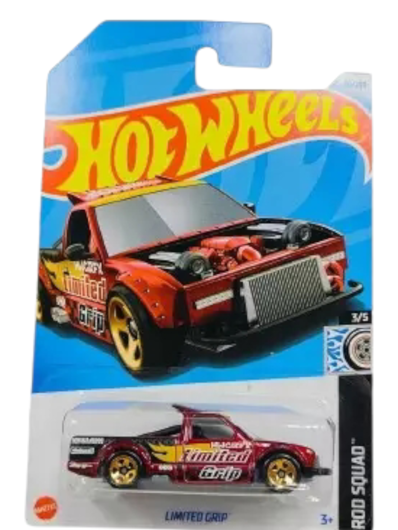 HotWheels limited grip Imported Mainline 1:64 Scale HKG56-N7C5