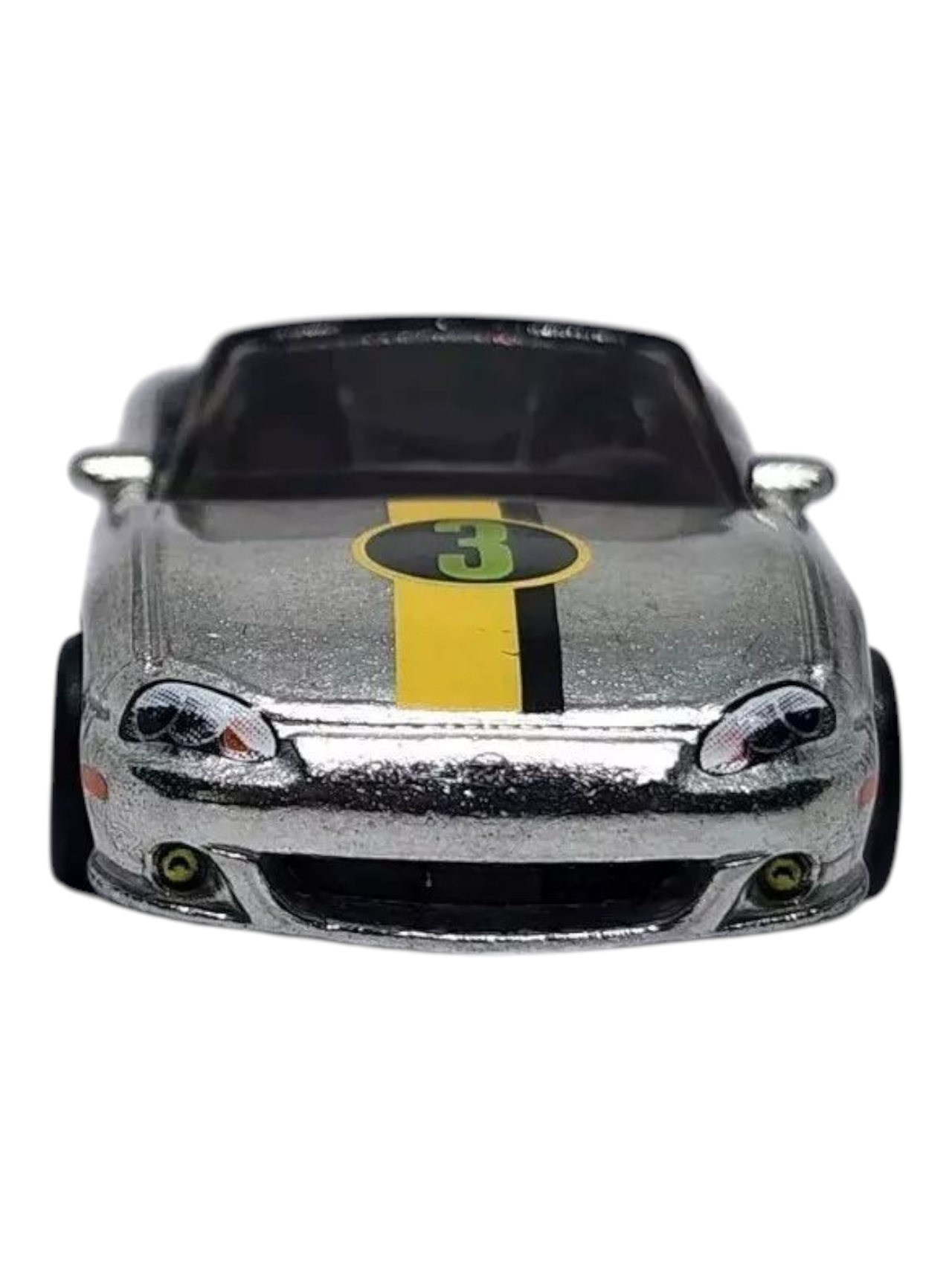 HotWheels 2025 Zamac Edition 2004 Mazda Mazdaspeed Miata imported premium 1:64 Scale (With Protector)