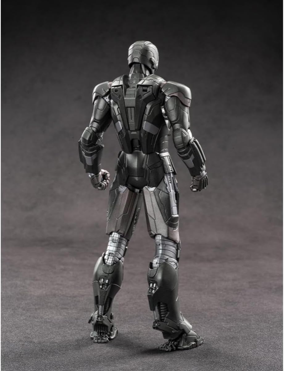 ZD Toys Marvel Studios Iron Man MK14 1:10 Scale Non-Light-Up Action Figure | Iron 3 Collectible with Interchangeable Hands & Effect Parts | Model 1906-14