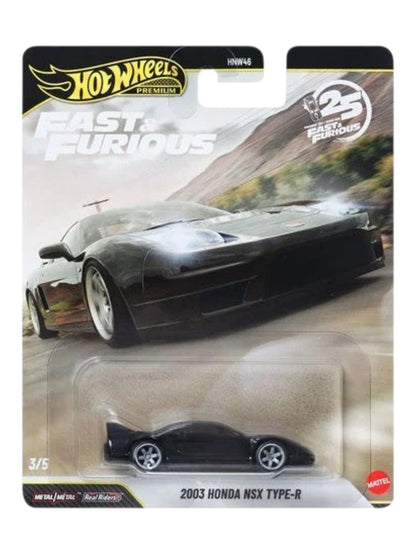 HotWheels Fast and Furious '2003 Honda NSX Type-R Premium car Imported 1:64 Scale