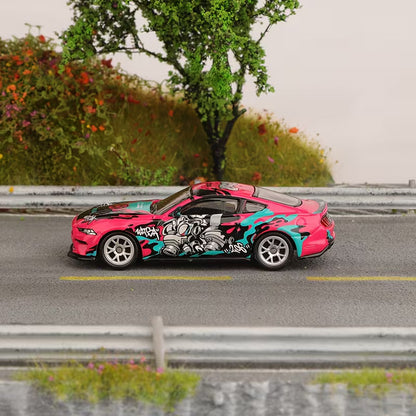 CCA 2018 ford mustang gt 1:64 Scale (with acrylic case)