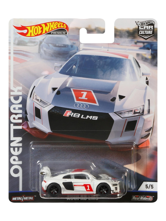 HotWheels Car Culture Open Track Audi R8 LMS Imported Premium 1:64 Scale