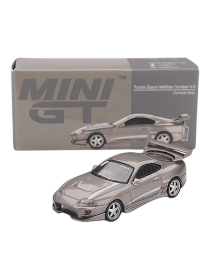 Mini GT Toyota Supra VeilSide Combat V-II (Combat Grey) 1:64 Scale 978