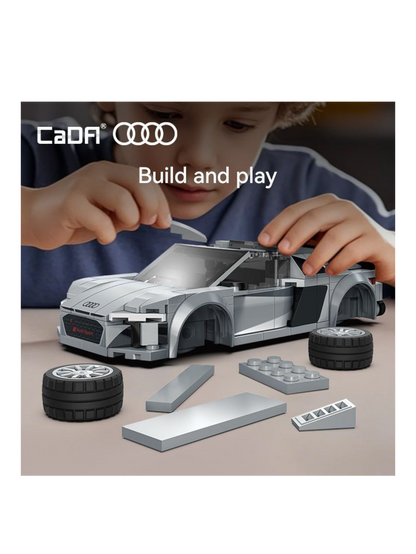 Cada Audi R8 Coupe Car Brick Model Kit 1:24 Scale